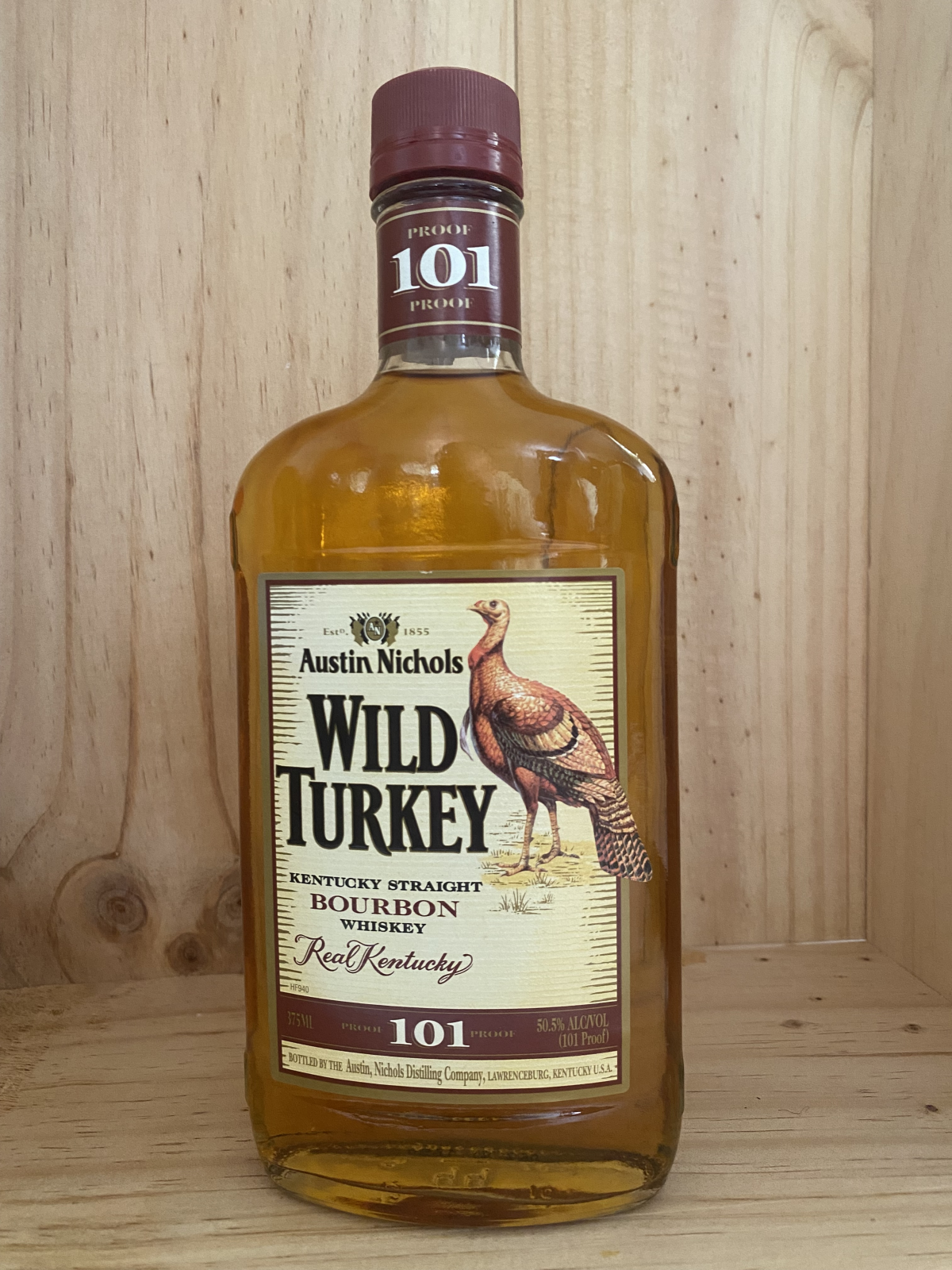 Wild Turkey 101- Austin Nichols Old Label 375ml