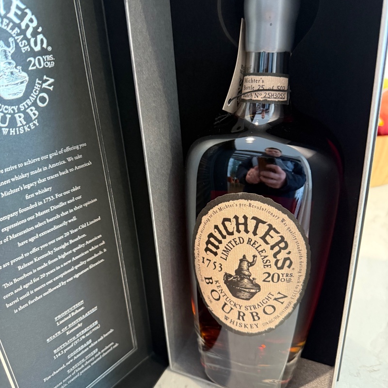 Michter's 20 Year Bourbon 2025