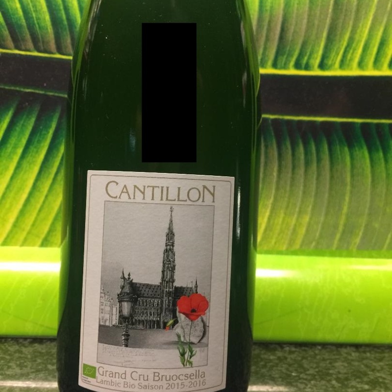 1 bottle (75cl) of  CANTILLON Grand Cru Bruocsella 2015-2016