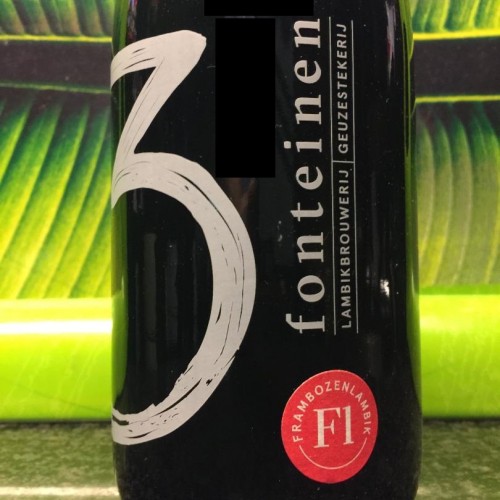 1 bottle (75cl) of  3 Fonteinen - 3F FRAMBOZEN LAMBIK 2018 ass. 68