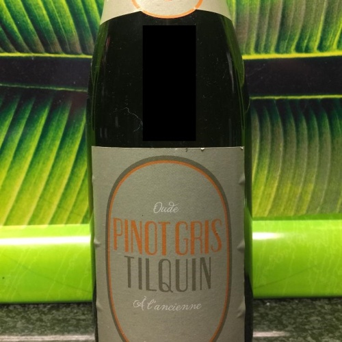 1 bottle (75cl) of TILQUIN  PINOT GRIS - batch 1 - 2017