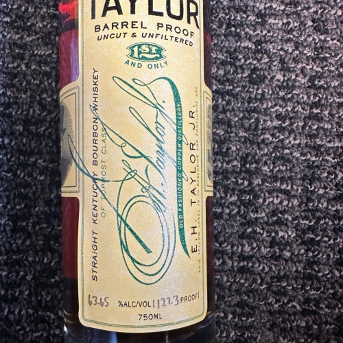 EH Taylor Barrel Proof Batch 10 127.3 Proof