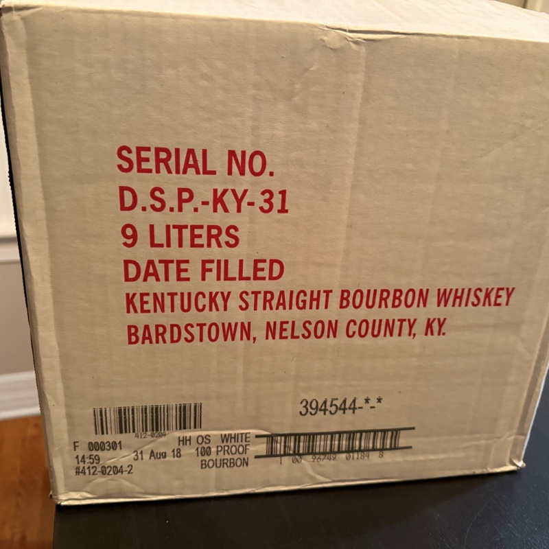 Heaven Hill 6-Year Bottled-in-Bond (Discontinued in 2018) 6x Bottles