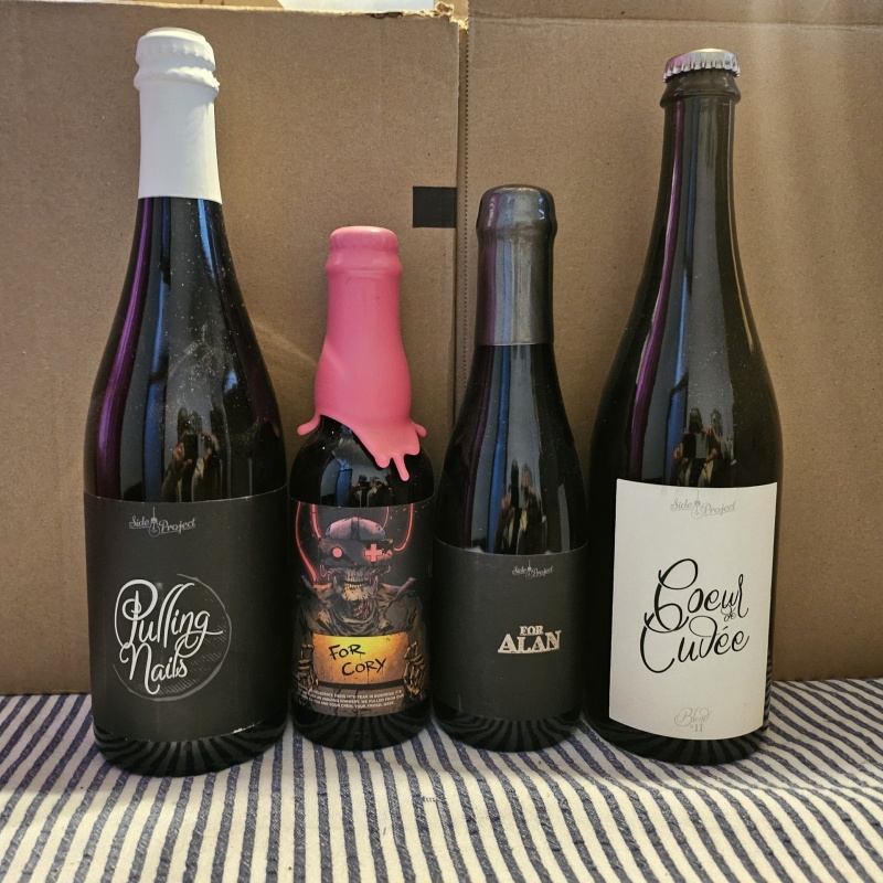 Side Project For Alan, Coeur de Cuvee #11, Pulling Nails 10 Yr, & Anchorage For Cory