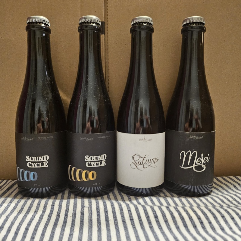 Side Project Sound Cycle vol 1 & 2, Satsuma #2, & Merci 2024