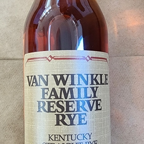 Van Winkle Family Reserve 13 Year Old Kentucky Straight Rye Whiskey