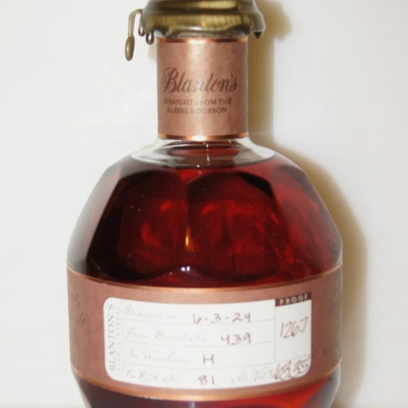 Blanton´s Straight from the Barrell 6.3.2024