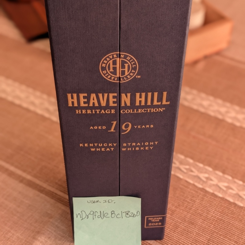 Heaven Hill Heritage Collection 19 Year
