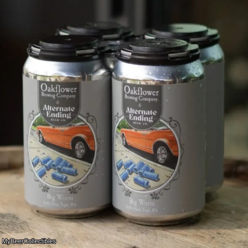 OAKFLOWER / ALTERNATE ENDING - BIG WORM IMPERIAL IPA 9.8%