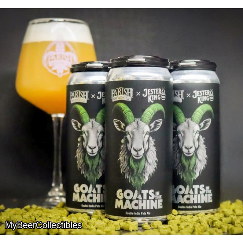 PARISH / JESTER KING - GOATS IN THE MACHINE IMPERIAL IPA 8%