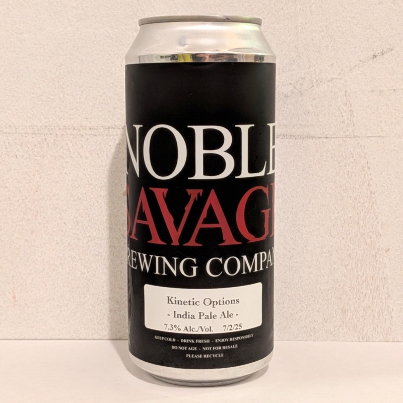 NOBLE SAVAGE KINETIC OPTIONS IPA 7.3%