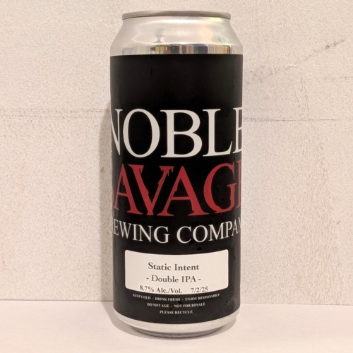 NOBLE SAVAGE STATIC INTENT IMPERIAL IPA 8.7%