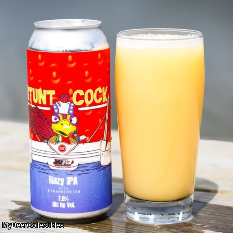 RAR STUNT COCK WITH STRAWBERRIES IPA 7.6%