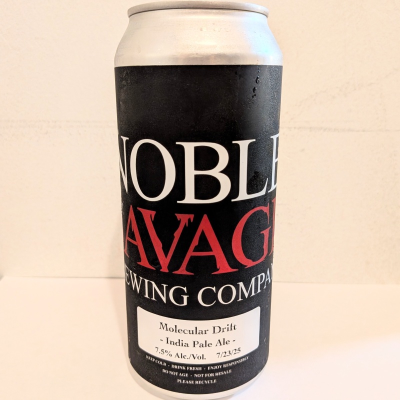 NOBLE SAVAGE MOLECULAR DRIFT IPA 7.5%