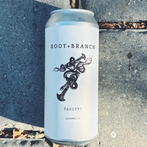ROOT + BRANCH DDH DAGGERS LAGERBIER 5%
