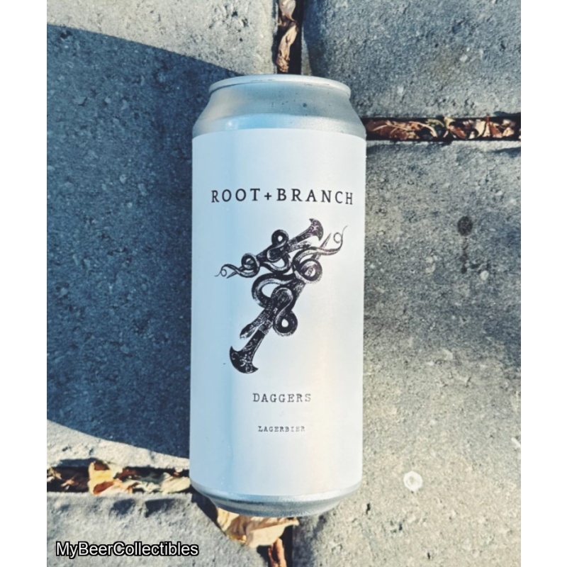 ROOT + BRANCH DDH DAGGERS LAGERBIER 5%
