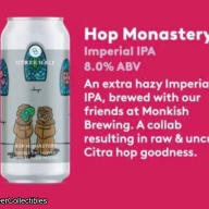 OTHER HALF / MONKISH - CITRA BEER WEEK - HOP MONASTERY IMPERIAL IPA 8%