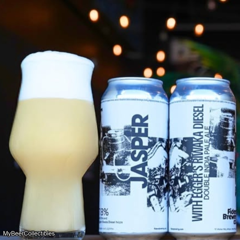 FIDENS JASPER WITH EGGER'S RIWAKA DIESEL IMPERIAL IPA 7.8%