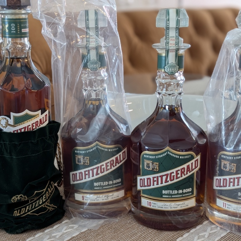 Old Fitzgerald Bundle (7yr, 9yr Spring ‘25, 10yr Spring ‘24, 11yr Fall ‘24)