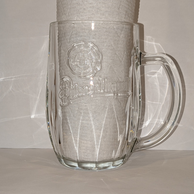PILSNER URQUELL 22 OZ. GLASS