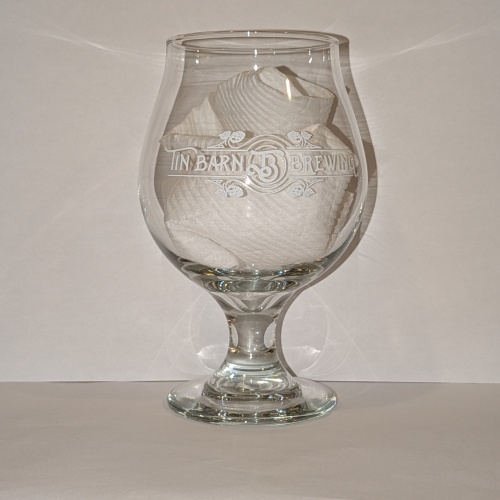 TIN BARN 16 OZ. GLASS