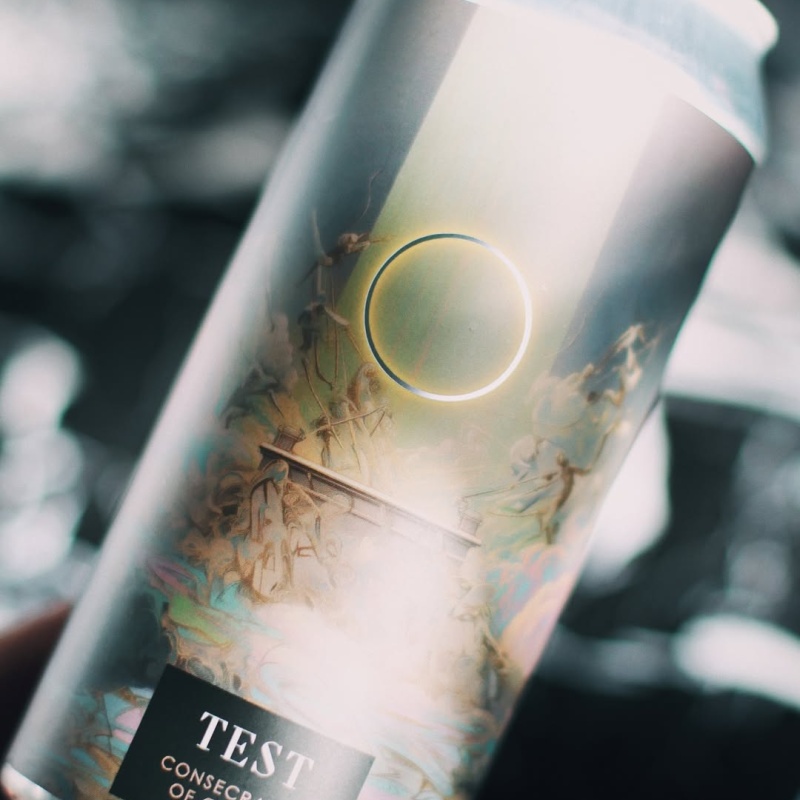 TEST CONSECRATION OF GRAFFITI IMPERIAL IPA 8%