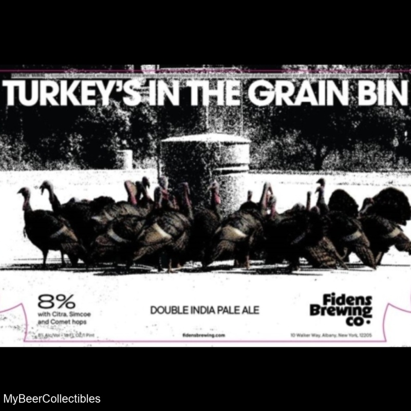 FIDENS TURKEY'S IN THE GRAIN BIN IMPERIAL IPA 8%