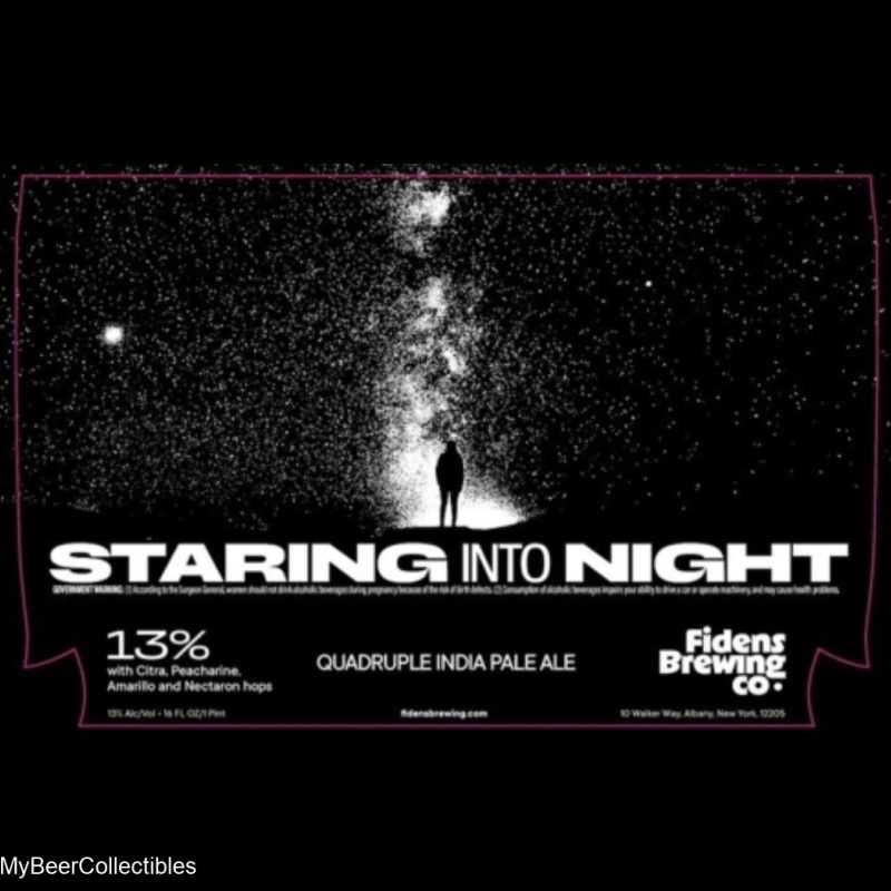 FIDENS STARING INTO NIGHT IMPERIAL IPA 13%