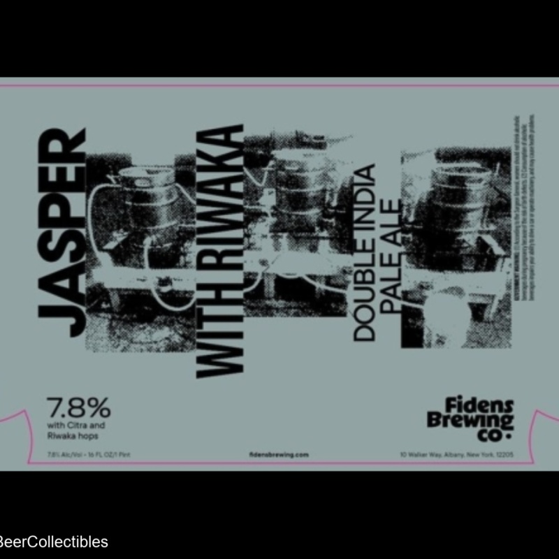 FIDENS JASPER WITH RIWAKA IMPERIAL IPA 7.8%