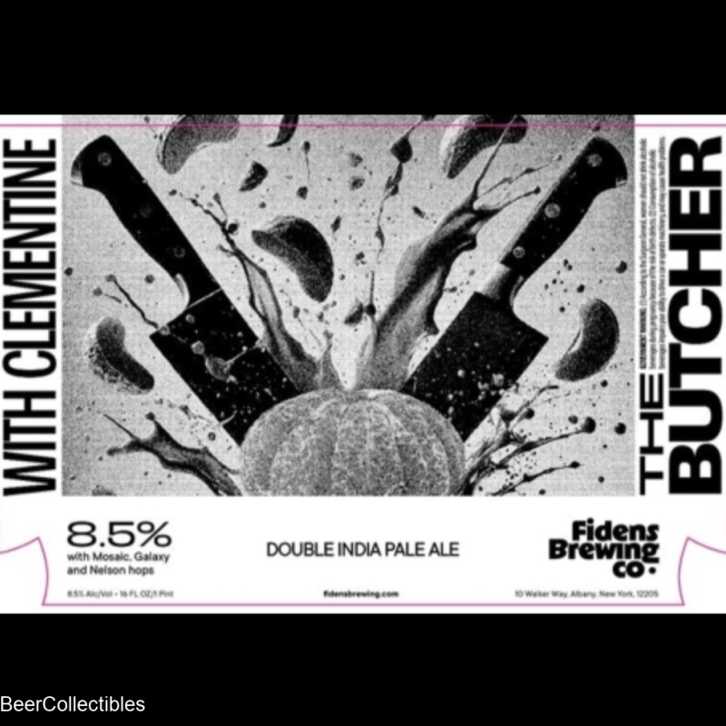 FIDENS THE BUTCHER WITH CLEMENTINE IMPERIAL IPA 8.5%