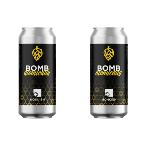 Monkish - Bomb Atomically (2 cans)