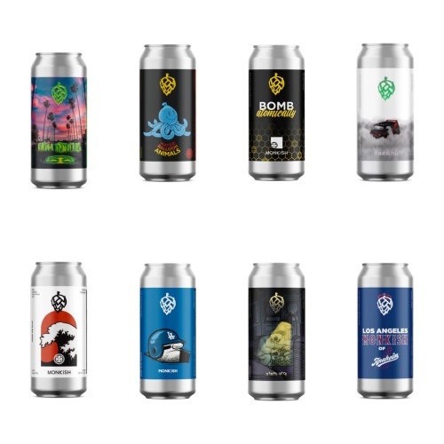 Monkish - Mixed 8 Pack