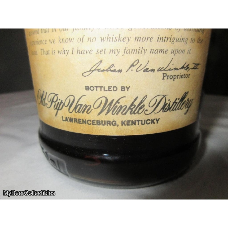 Old Rip Van Winkle 12 Year "Old Time Rye" (Dumpy Bottling)
