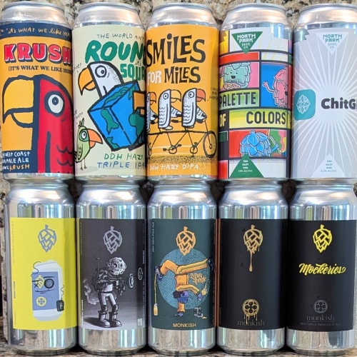 Socal Mixed 10 Pack (Monkish / Green Cheek / North Park)