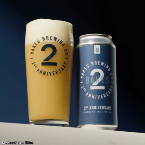 BAKES 2ND ANNIVERSARY QUADRUPLE IPA 12%