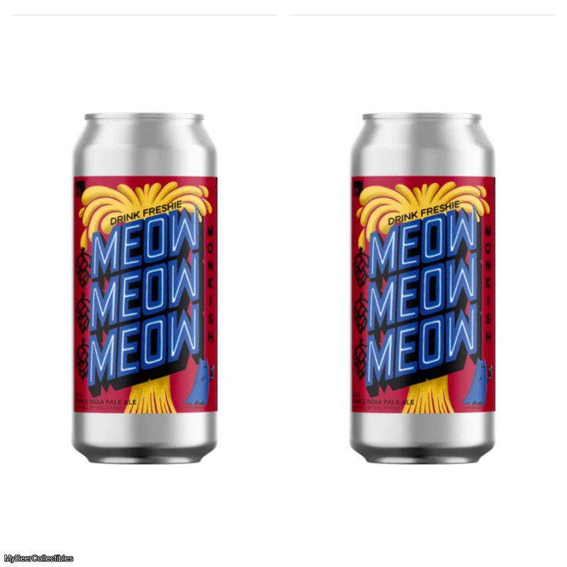 Monkish - Meow Meow Meow (2 cans)