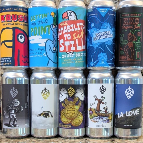 Socal Mixed 10 Pack (Monkish / Green Cheek / North Park)