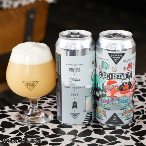 North Park / Fidens / Brujos... - Friends And Yokai (1 can)