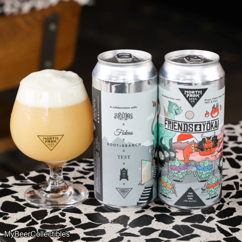 North Park / Fidens / Brujos... - Friends And Yokai (2 cans)