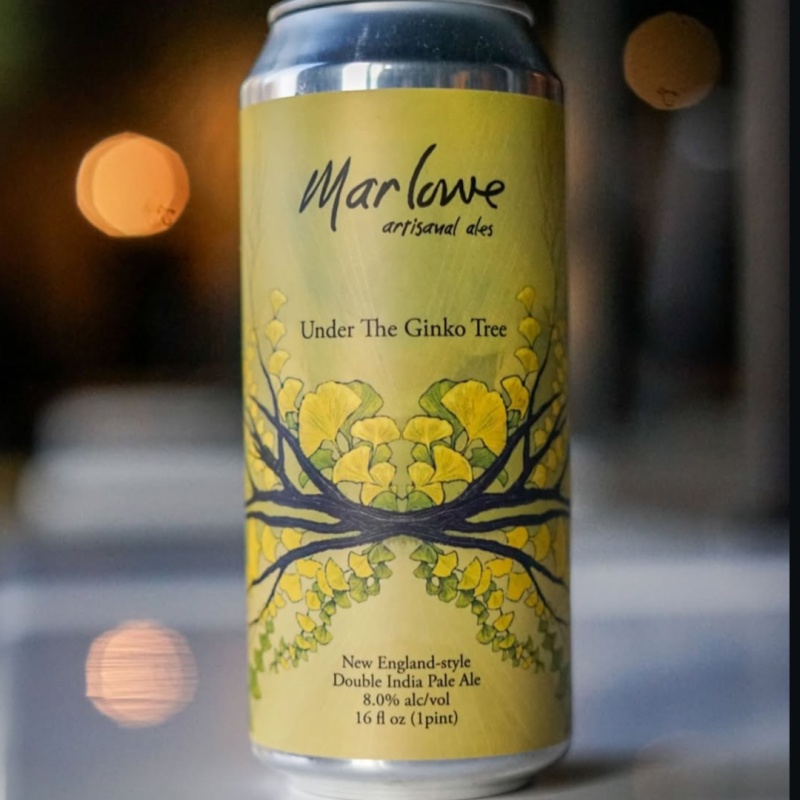 MARLOWE UNDER THE GINKO TREE IPA 8%