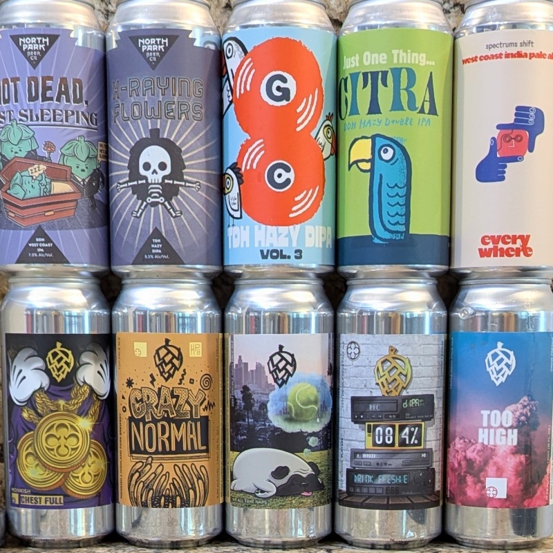 Socal Mixed 10 Pack (Monkish / Green Cheek / North Park)