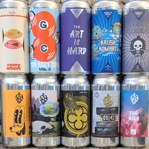 Socal Mixed 10 Pack (Monkish / Green Cheek / North Park)