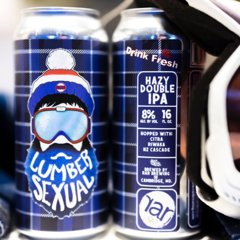 RAR LUMBER SEXUAL WINTER EDITION IMPERIAL IPA 8%