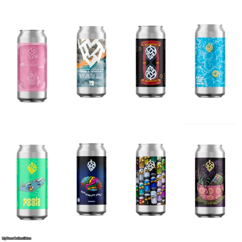Monkish - Mixed 8 Pack
