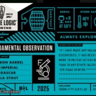 Bottle Logic - Fundamental Observation 2025 (1 bottle)