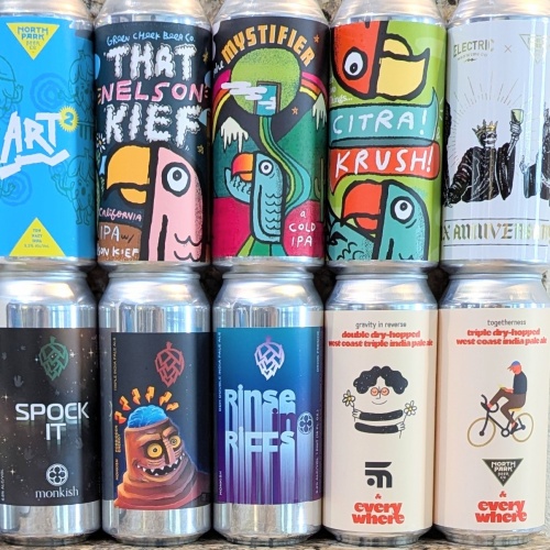 Socal Mixed 10 Pack (Monkish / Green Cheek / North Park)