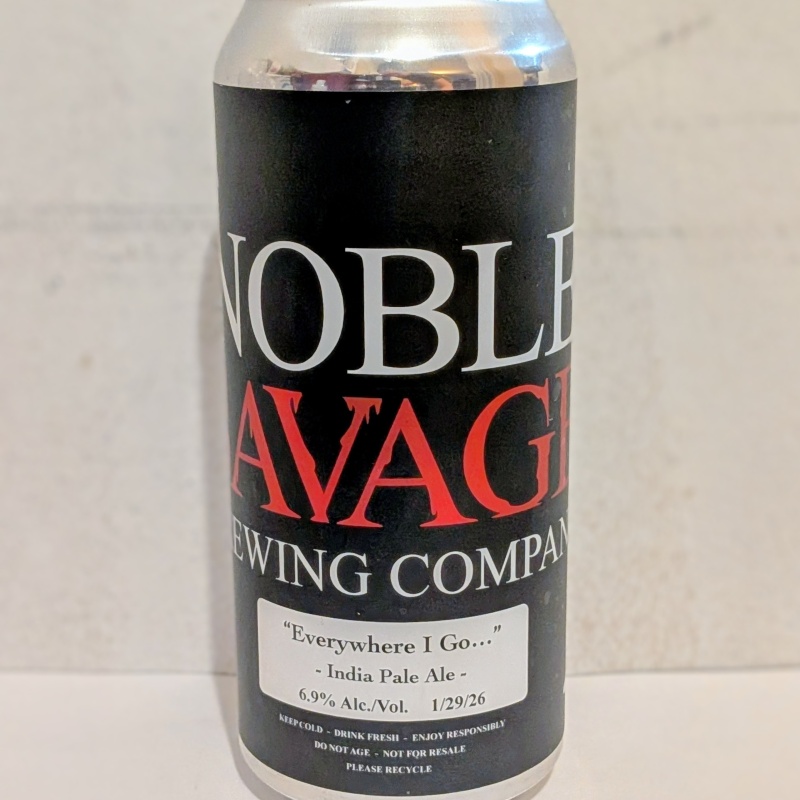 NOBLE SAVAGE EVERYWHERE I GO IPA 6.9%
