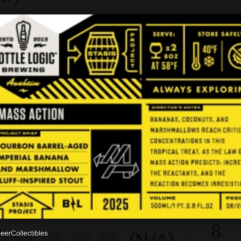 Bottle Logic - Mass Action 2025 (1 bottle)