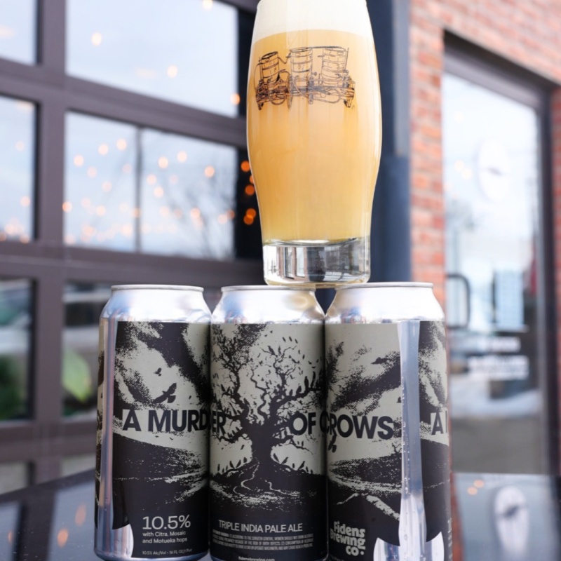 FIDENS A MURDER OF CROWS IMPERIAL IPA 10.5%