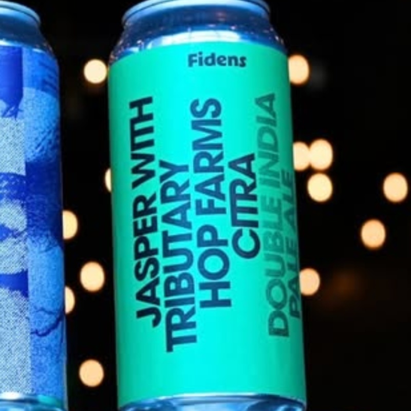 FIDENS JASPER WITH TRIBUTARY HOP FARMS CITRA IMPERIAL IPA 7.8%